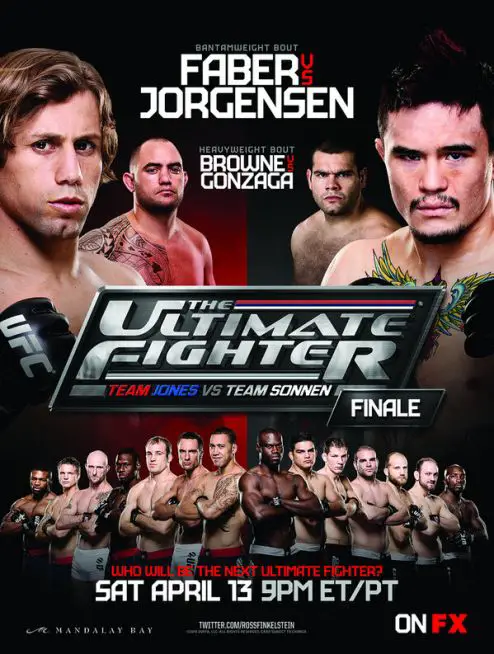 UFC TUF 17 Poster Finale